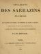 [Gutenberg 43306] • Invasions des Sarrazins en France / et de France en Savoie, en Piémont et dans la Suisse, pendant les 8e, 9e et 10e siècles de notre ère